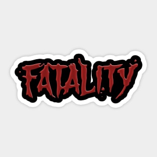 Fatality Modern Sticker